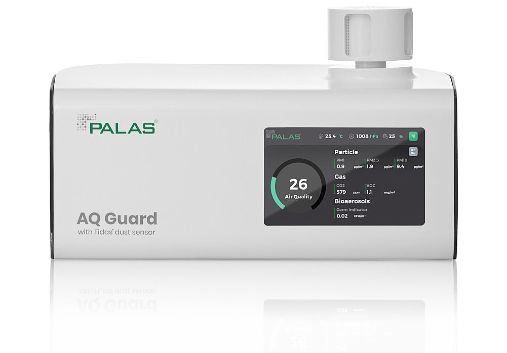 AQ GUARD | Monitor de Calidad de Aire - Índice de Riesgo de Infección